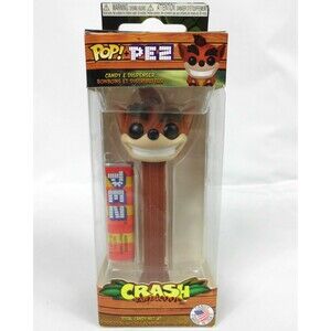 Funko POP Pez Dispenser Crash Bandicoot Official Video Game Toy Playstation New